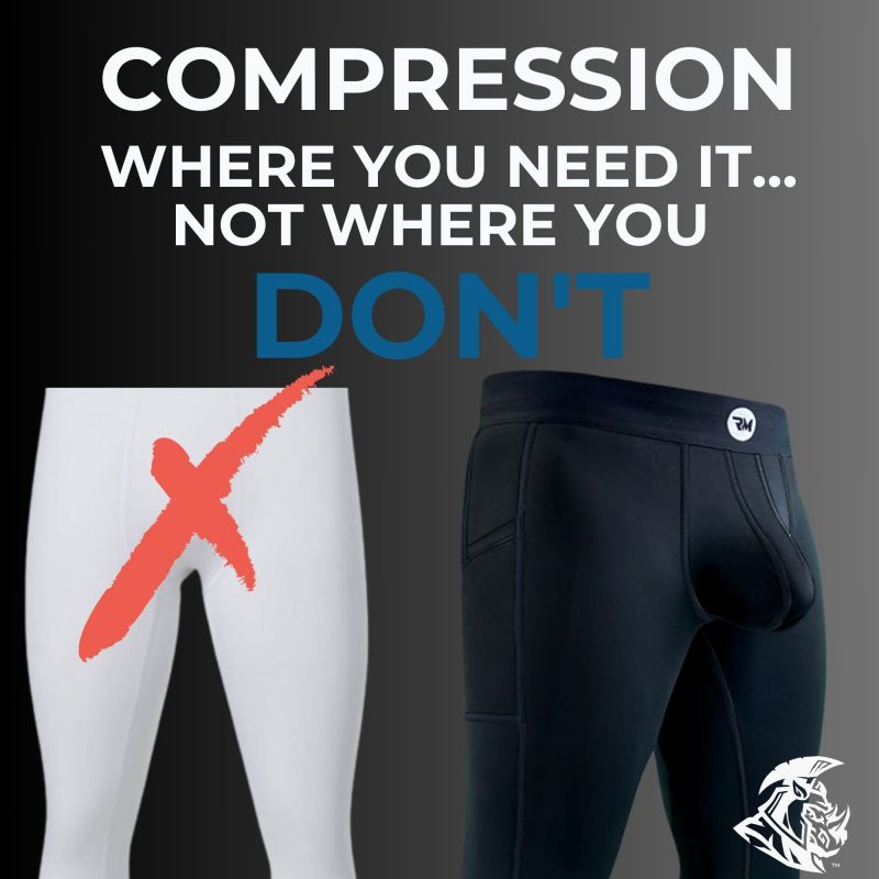 4 Compress ND8012x Black Grey 2 Pack Pant